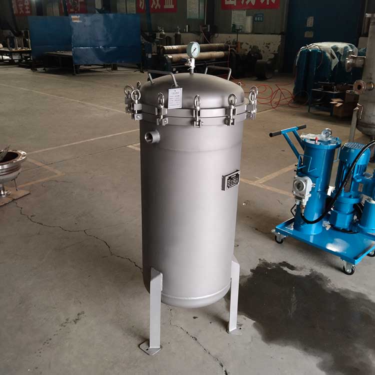 華豫生產(chǎn)供應(yīng)袋式過濾器 3個濾袋 進(jìn)出口徑G1 1/4